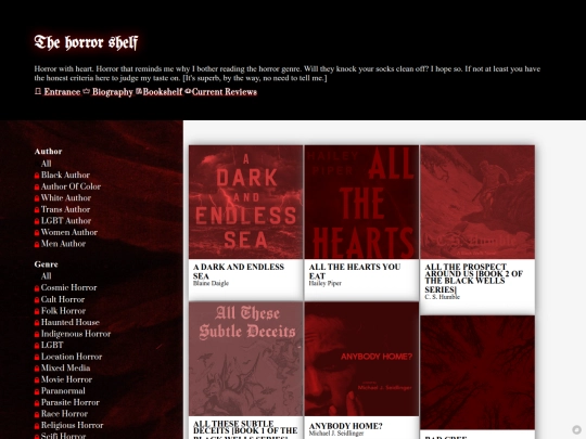recs/horrorrecs screenshot