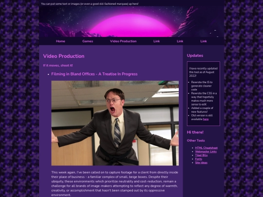 videoProduction screenshot