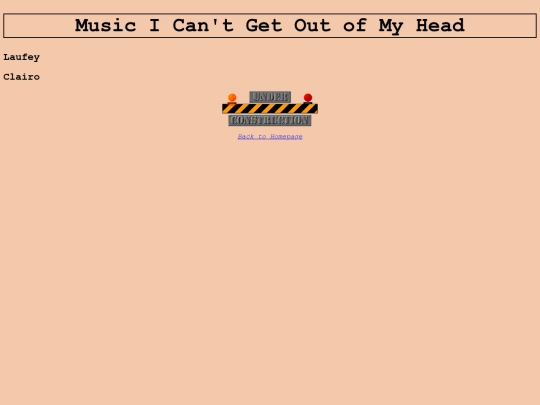 Music screenshot