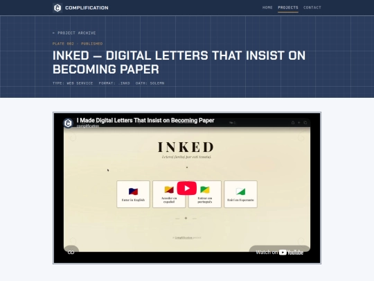 projects/inked screenshot