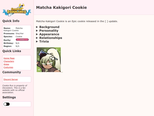 Matcha_Kakigori_Cookie screenshot
