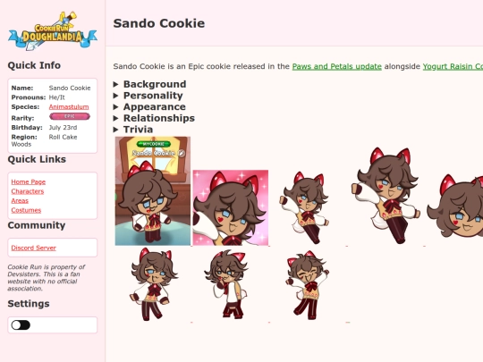 Sando_Cookie screenshot