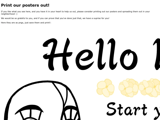posters screenshot