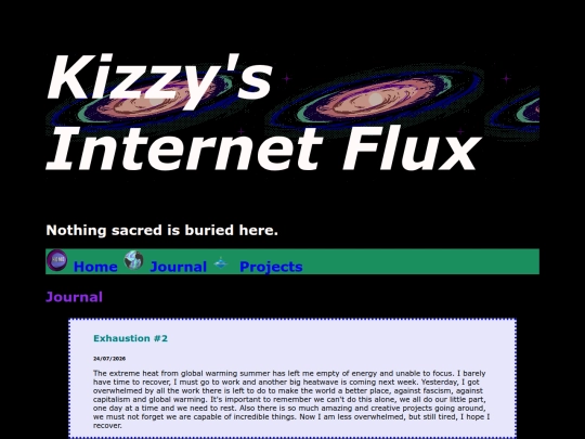 Journal screenshot