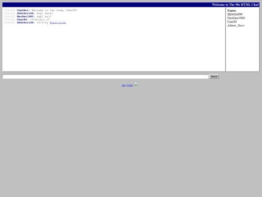 Chat screenshot
