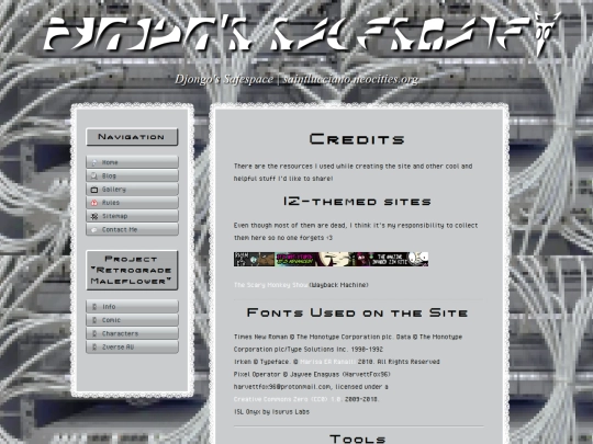credits screenshot