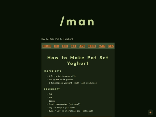 man/how-to-make-pot-set-yoghurt screenshot