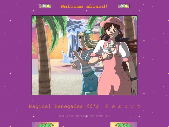 90s_Resort/splashpage screenshot