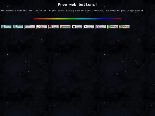 web_buttons screenshot