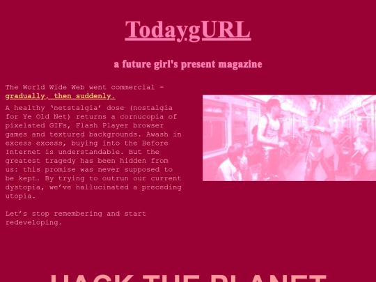 html/hacktivism screenshot