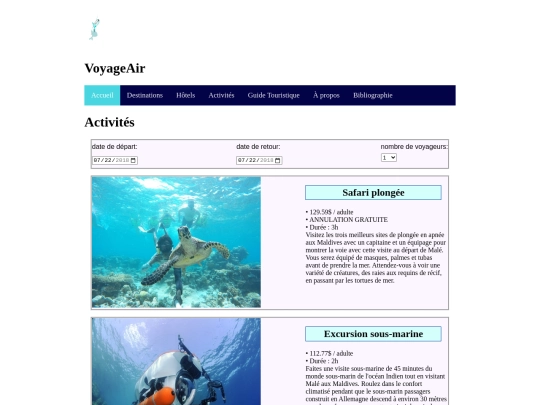 tp2/activités screenshot