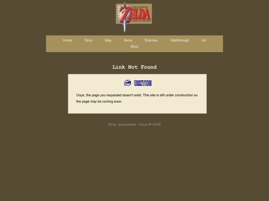 not_found screenshot