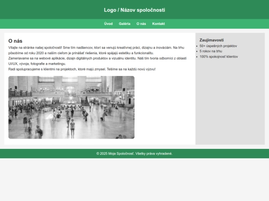 o-nas screenshot