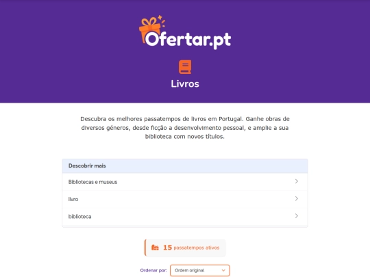 categorias/livros screenshot