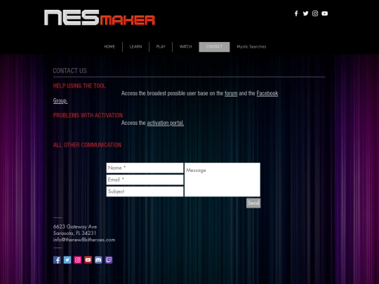contact screenshot