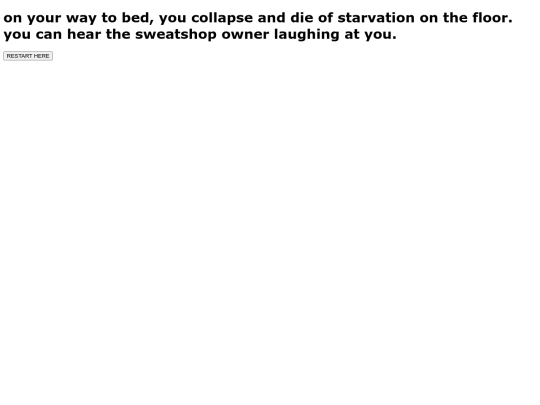 sweatshop/deadstarve screenshot