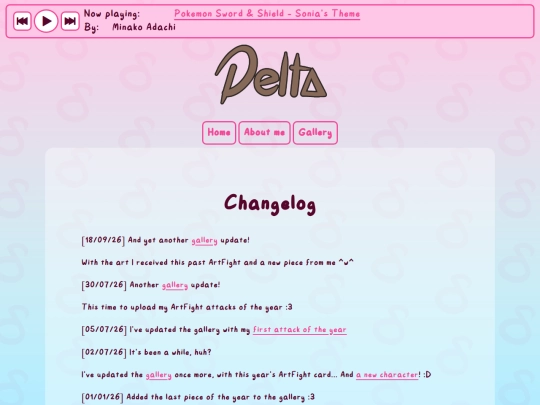 changelog screenshot