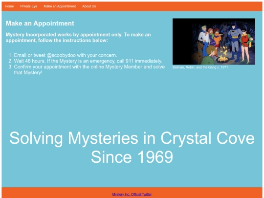 finalproject/appointment screenshot