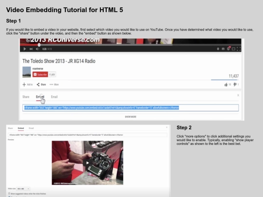 videoembed screenshot