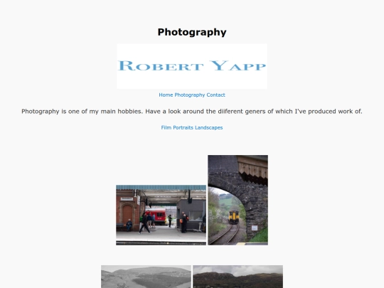 Photography screenshot