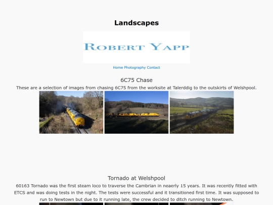 landscapes screenshot