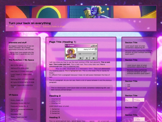 index screenshot