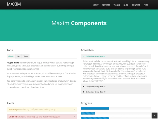 page screenshot