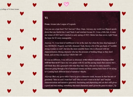 aboutme/vi screenshot