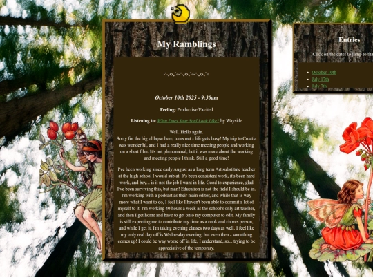 blog screenshot
