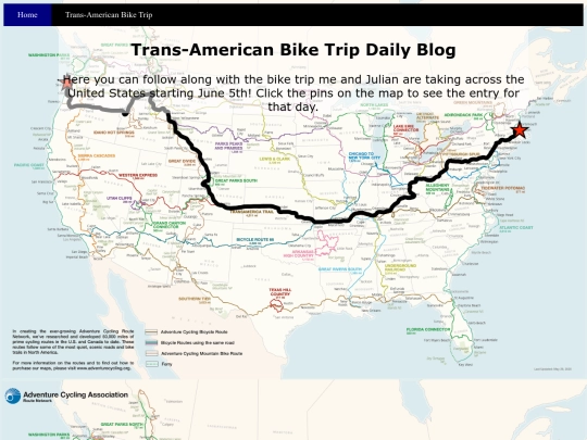 Trans-AmericanBikeTrip/Trans-AmericanBikeTrip screenshot