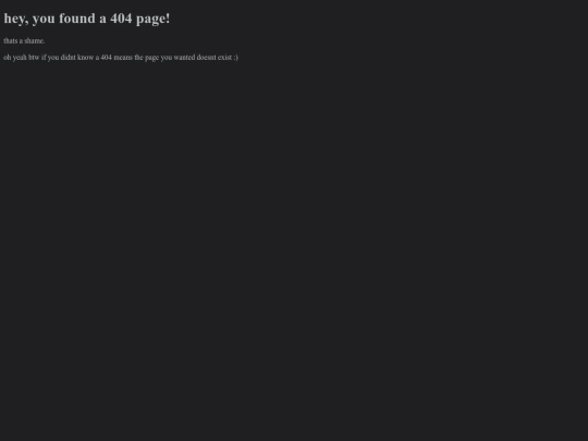 not_found screenshot