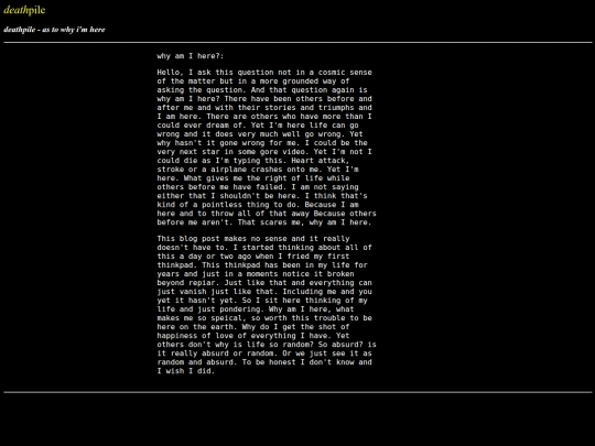 why-am-i-here screenshot