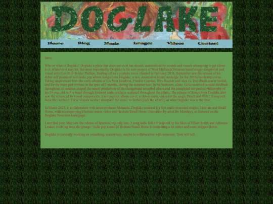 blog screenshot