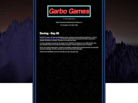 devlog screenshot