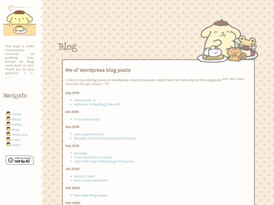 blog screenshot