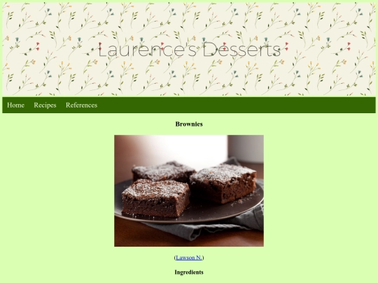 Brownies screenshot