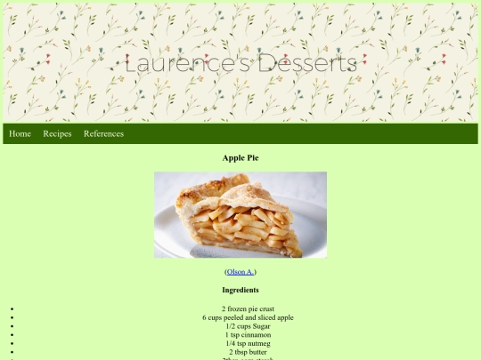 apple pie screenshot