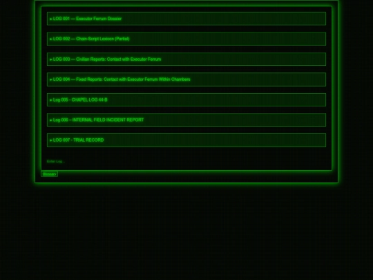 logs screenshot