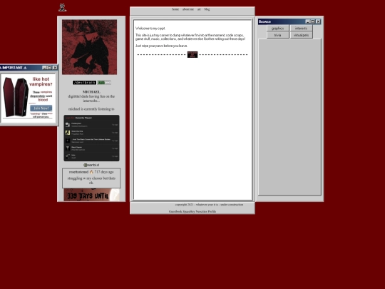 webmaster screenshot