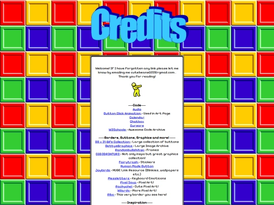 credits screenshot