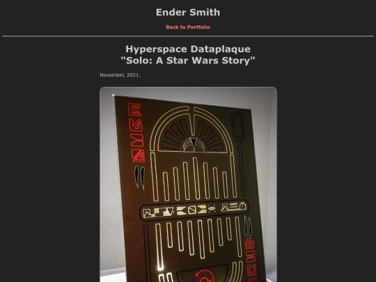 portfolio/dataplaque screenshot