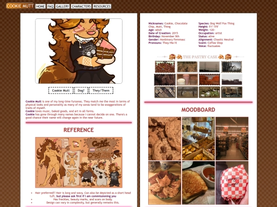 cookiemutt screenshot