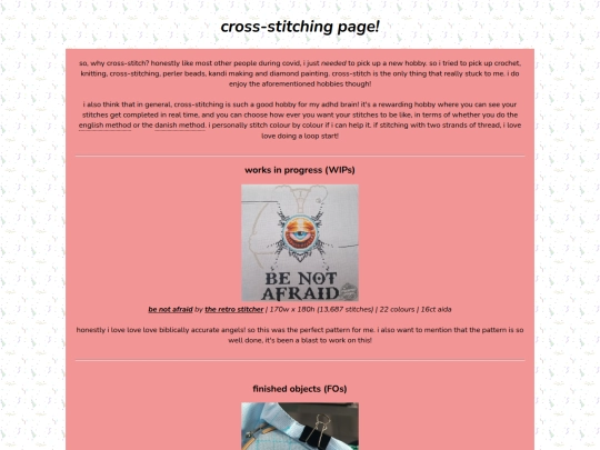 pages/cross-stitch screenshot