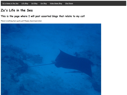 catBlog screenshot