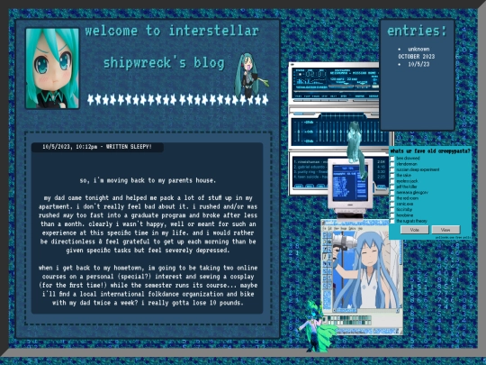 journal/theblog screenshot