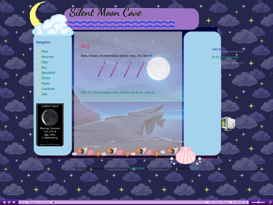 blog screenshot