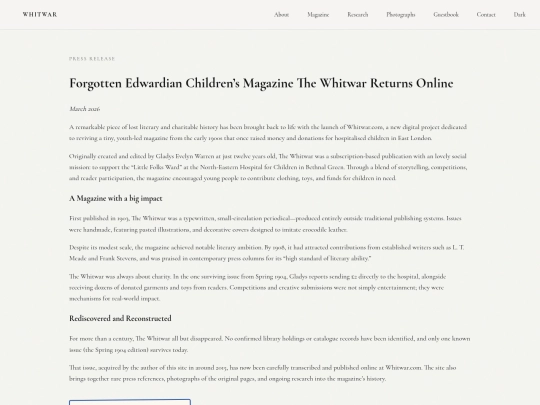 press-release screenshot