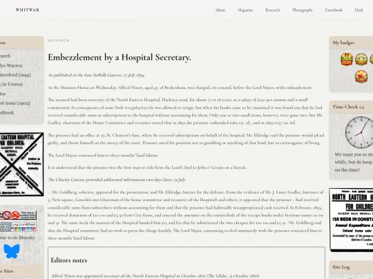 research/embezzlement screenshot