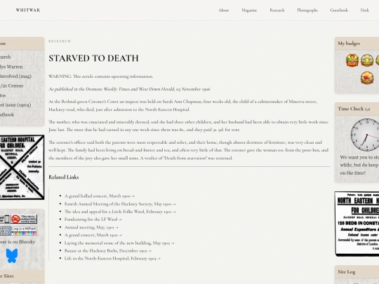 research/starvedtodeath screenshot