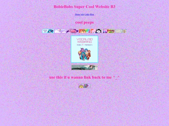 links screenshot